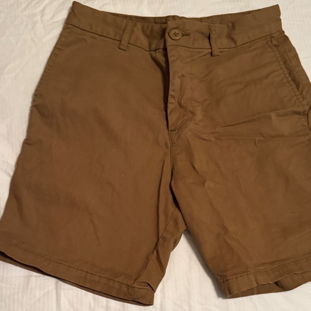 Old Navy Men's Brown Flat Front Shorts